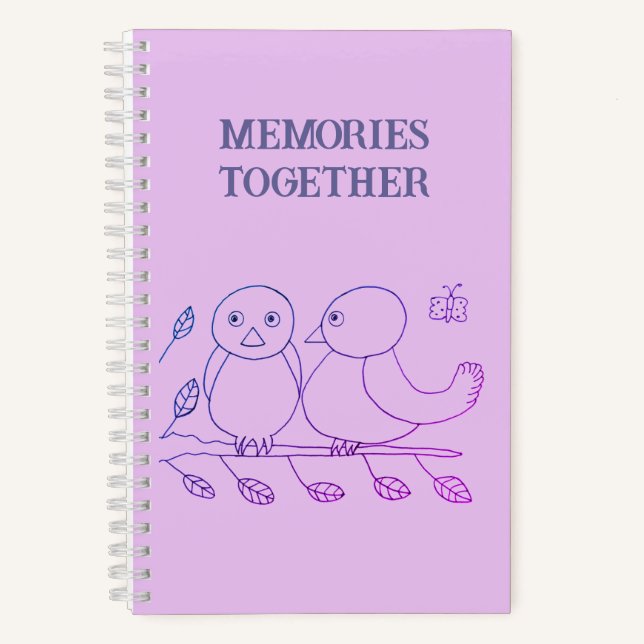 Cuaderno de diario de recuerdos juntos (Anverso)