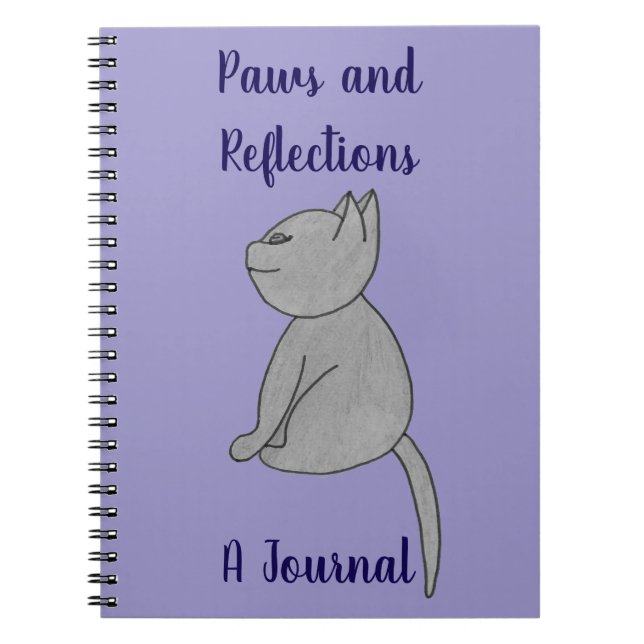 Cuaderno de diario de Reflexiones y Patitas (Frente)