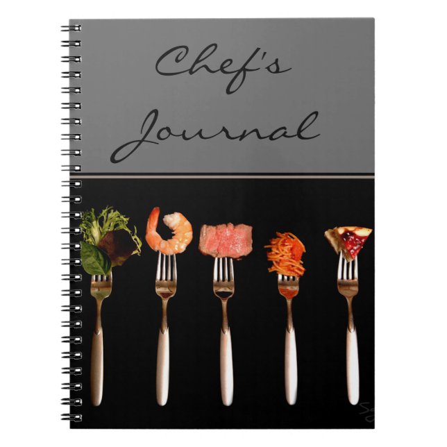 Cuaderno de diario del chef (Frente)