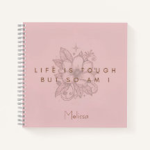 Cuaderno de diario La vida es dura, así que yo tam