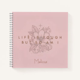 Cuaderno de diario La vida es dura, así que yo tam