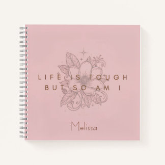 Cuaderno de diario La vida es dura, así que yo tam