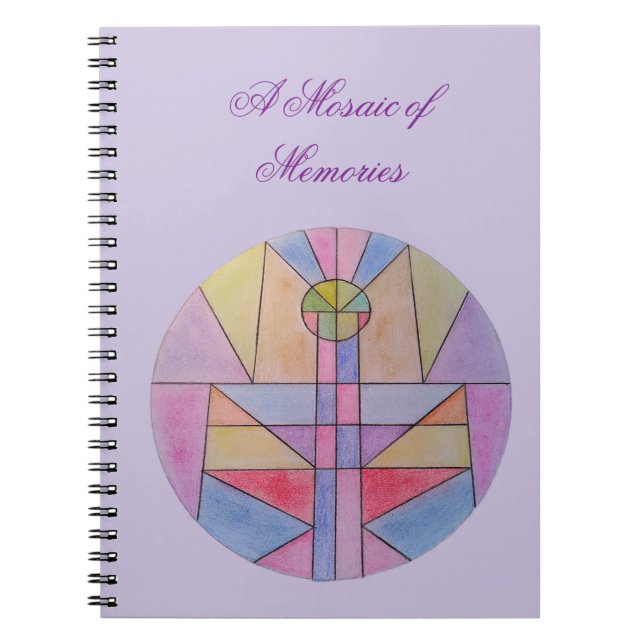 Cuaderno de diario Un mosaico de recuerdos (Frente)