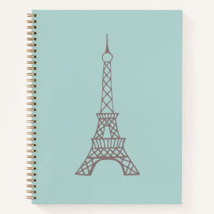 Cuaderno de dibujo de la Torre Eiffel