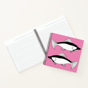Cuaderno de dibujo de peces silvestres