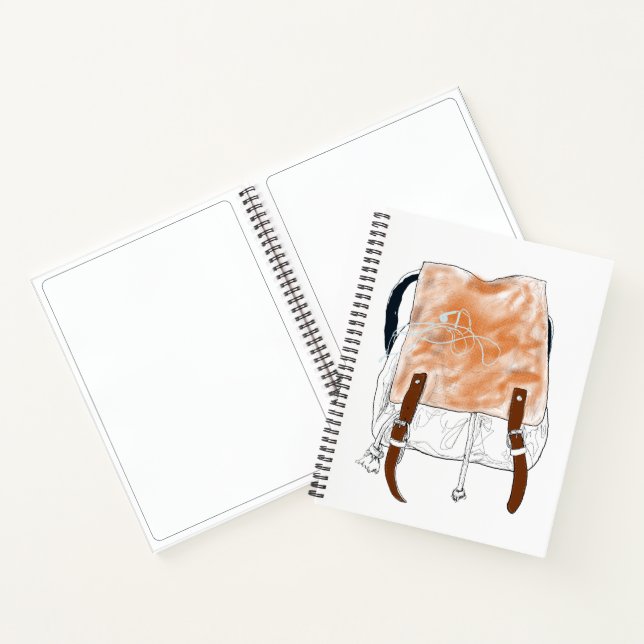 Cuaderno de dibujo elegante (Interior)