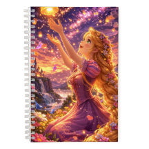 Cuaderno de dibujo en espiral Corona de Princesa L