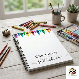Cuaderno de dibujo holográfico Pink Drips Girl 