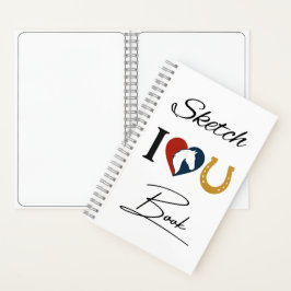 Cuaderno de Dibujo para Amantes de Caballos – Pági