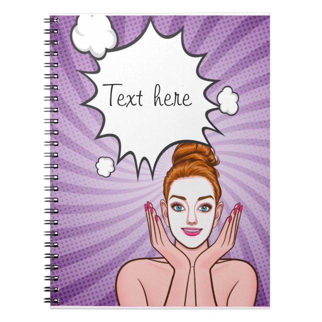 cuaderno de dibujos animados de anime personalizad (Frente)