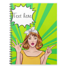 cuaderno de dibujos animados de anime personalizad