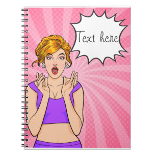 cuaderno de dibujos animados de anime personalizad