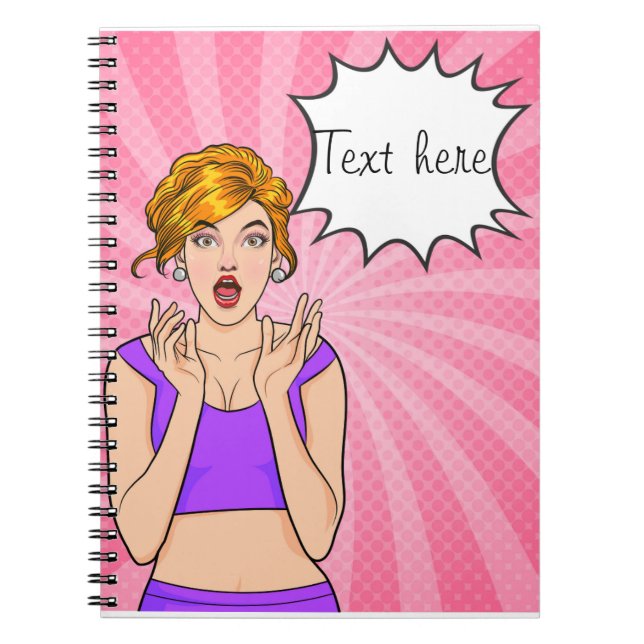 cuaderno de dibujos animados de anime personalizad (Frente)