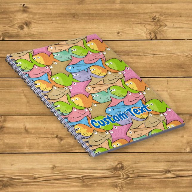 Cuaderno de dibujos animados de peces (Subido por el creador)