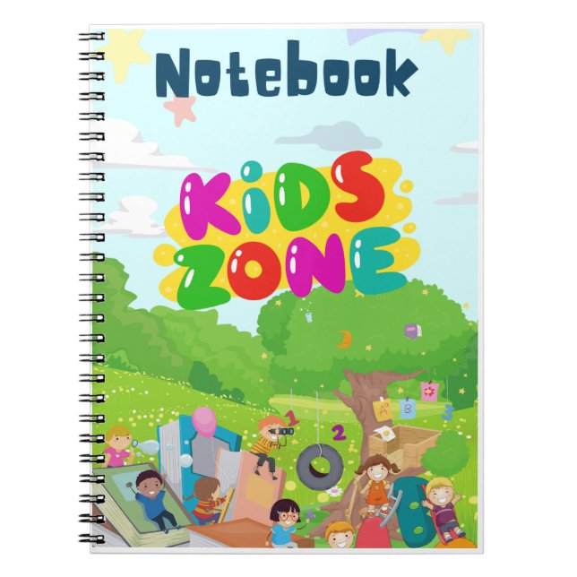 Cuaderno de Dino Lindo Zona de Niños (Frente)