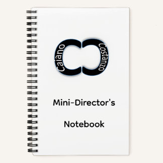 Cuaderno de director mini de CC Productions