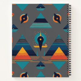 Cuaderno de diseño de espiral creativa