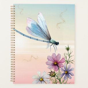 Cuaderno de diseño de libélula