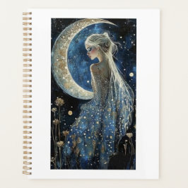 Cuaderno de diseño de Luna y Dama
