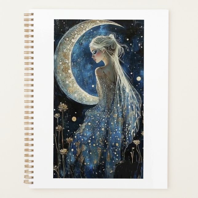 Cuaderno de diseño de Luna y Dama (Anverso)