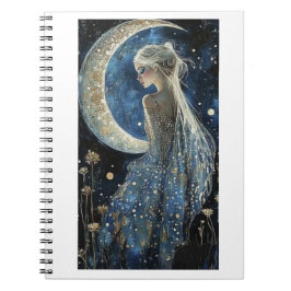Cuaderno de diseño de Luna y Dama