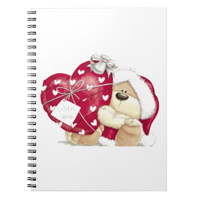 Cuaderno de diseño de Navidad, invierno y año nuev (Frente)