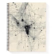 Cuaderno de diseño geométrico abstracto
