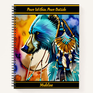 Cuaderno de diseño indígena: Flores artísticas