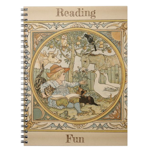 Cuaderno de Diversión Leyendo (Frente)