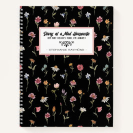Cuaderno de diversiones acuarela Floral Floral