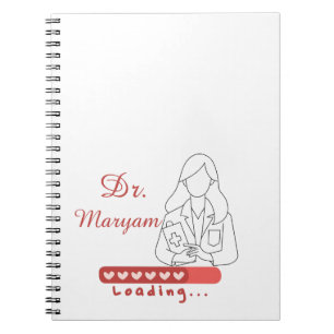 Cuaderno de Doctor Personalizable - Agrega tu Nomb