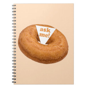 Cuaderno de Donut Humor personalizado