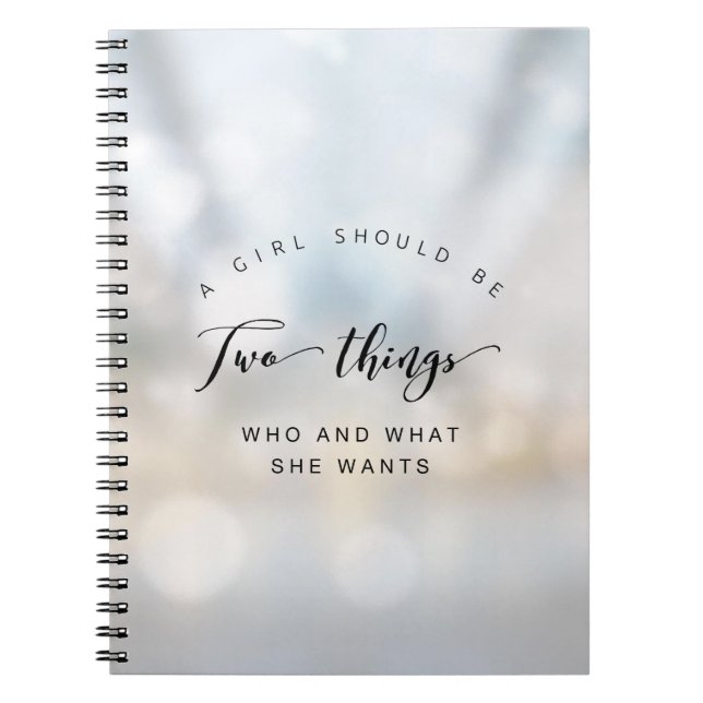 Cuaderno de Dos Cosas (80 Páginas B&W) (Frente)