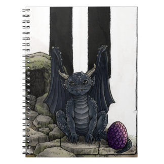 Cuaderno de dragón del bosque de piano