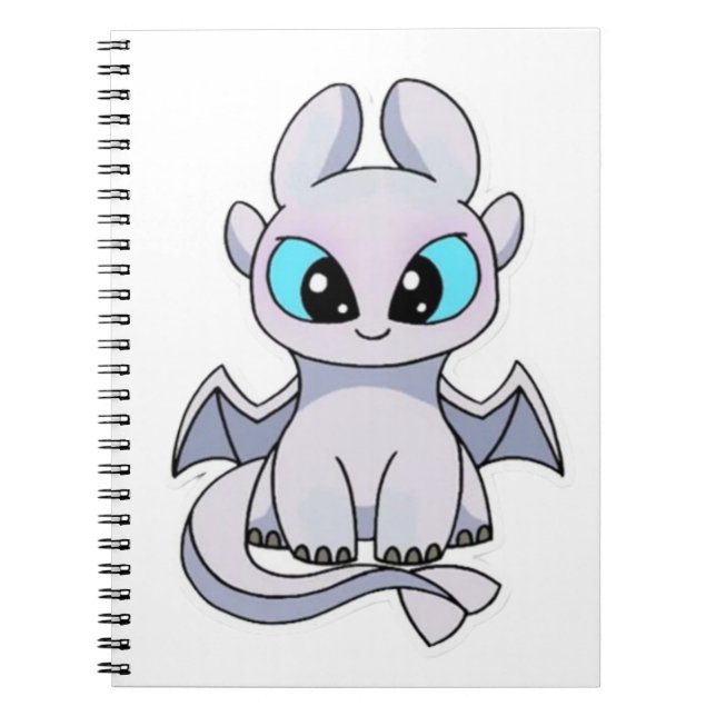 cuaderno de dragón lindo (Frente)