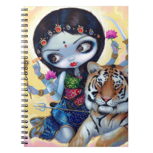 Cuaderno de "Durga y del tigre" (Frente)