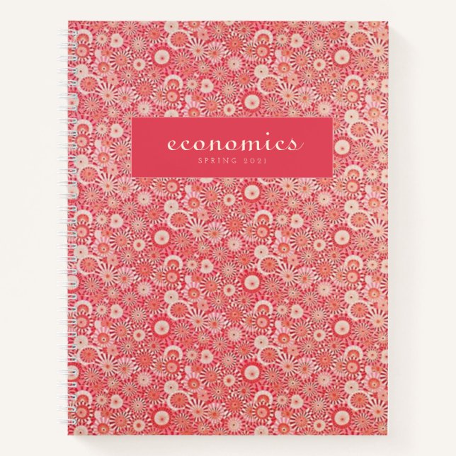 cuaderno de economía jasmine (Anverso)