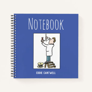 Cuaderno de electricista con nombre