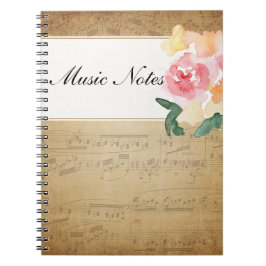 Cuaderno de encargo de la partitura del vintage