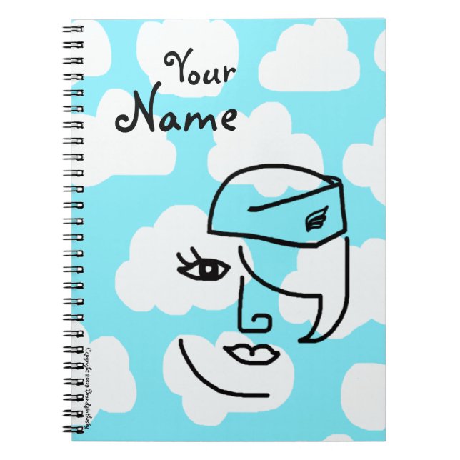 Cuaderno de encargo del diario de la azafata (Frente)