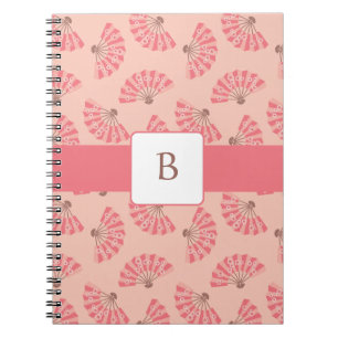 Cuaderno de encargo del monograma de las fans