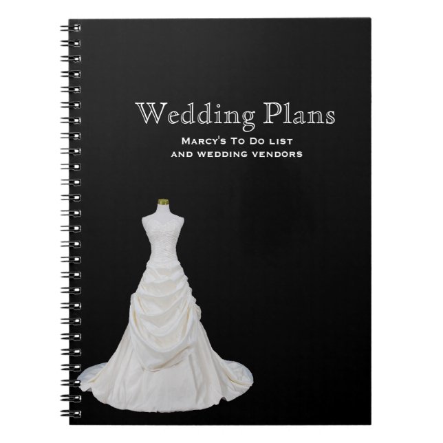Cuaderno de encargo del planificador de la boda (Frente)