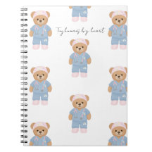Cuaderno de enfermera pediátrica lindo