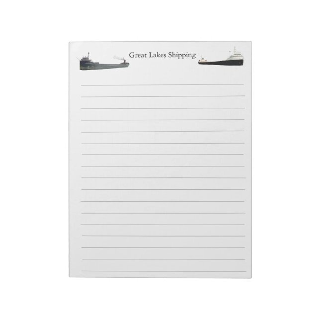 Cuaderno de envío de los Grandes Lagos 8" x 11.5" (Lado Izquierdo)