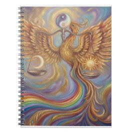 Cuaderno de equilibrio Yin Yang de Fénix