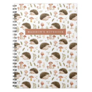 Cuaderno de Erizo y Hongos