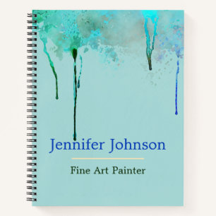 Cuaderno de esbozo de artista