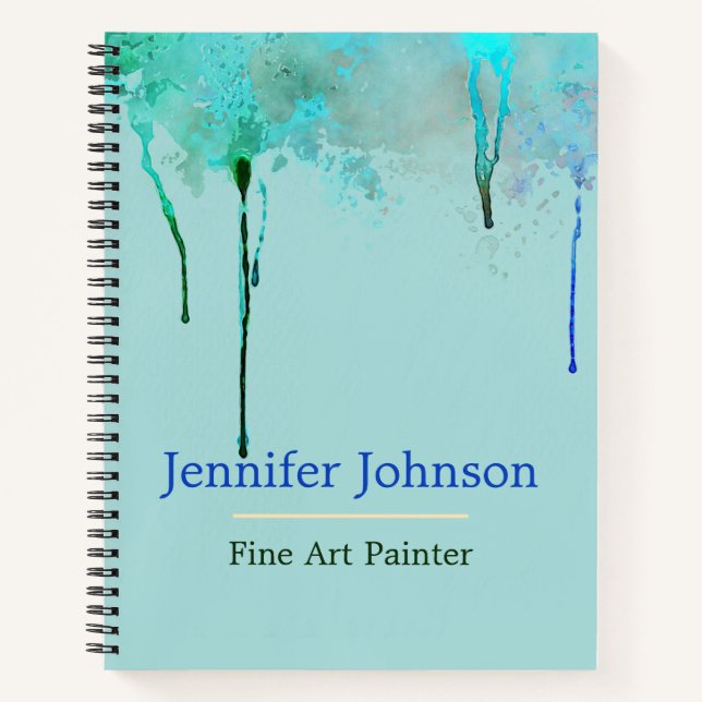 Cuaderno de esbozo de artista (Anverso)