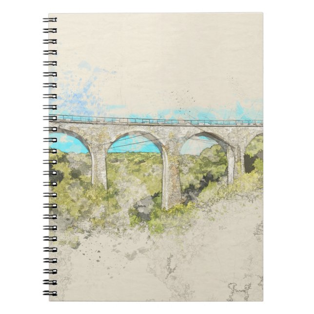 Cuaderno de esbozo del puente del Arco del Ferroca (Frente)