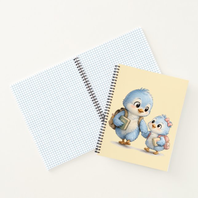 Cuaderno De Escritura De Hermano Y Hermana De Pája (Interior)
